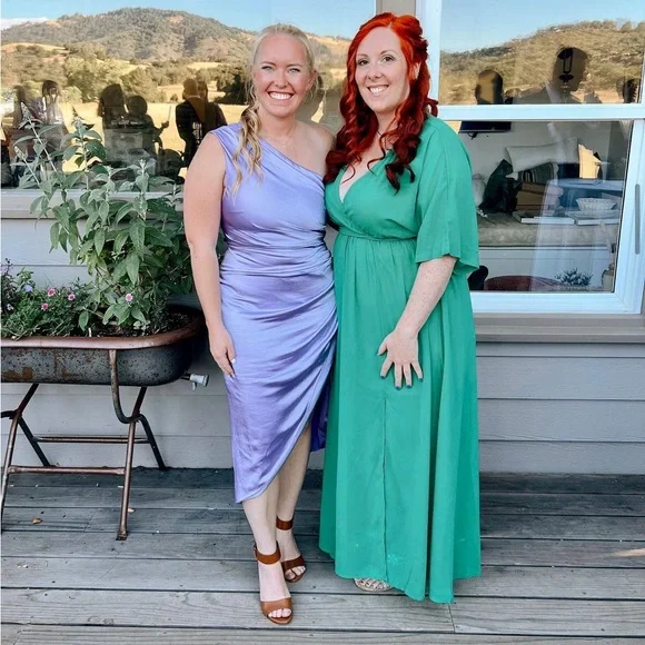 Revolve Cassini Dress in Lilac - Picture 2 of 5